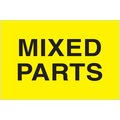 Box Partners 2 x 3 in. Mixed Parts LabelsFluorescent Yellow DL1623